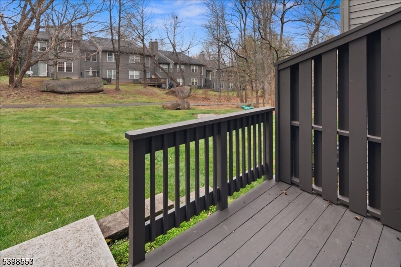 36 Needham Way, Unit D Princeton, NJ 08540 - Photo 27 of 30 a view of outdoor space with deck and yard