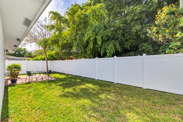 a view of an outdoor space and yard