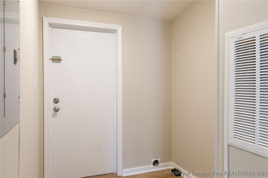 212 Heflin Road Aberdeen, NC 28315 - Photo 11 of 23 a small space with a shower and closet