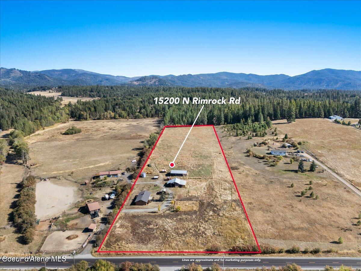 15200 North Rimrock Road Hayden, ID 83835 - Photo 1 of 45 01-Aerial front of property