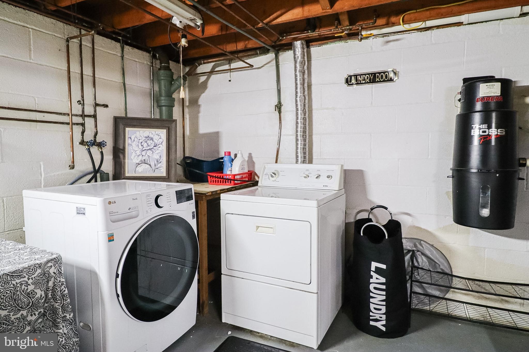 181 South Main Street Mount Wolf, PA 17347 - Photo 29 of 33 Functional laundry space in the basement.