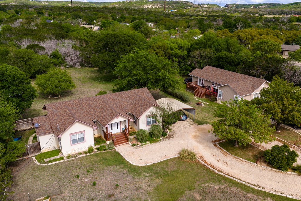 659 Town Creek Road Kerrville, TX 78028 - Photo 63 of 65 an aerial view of a