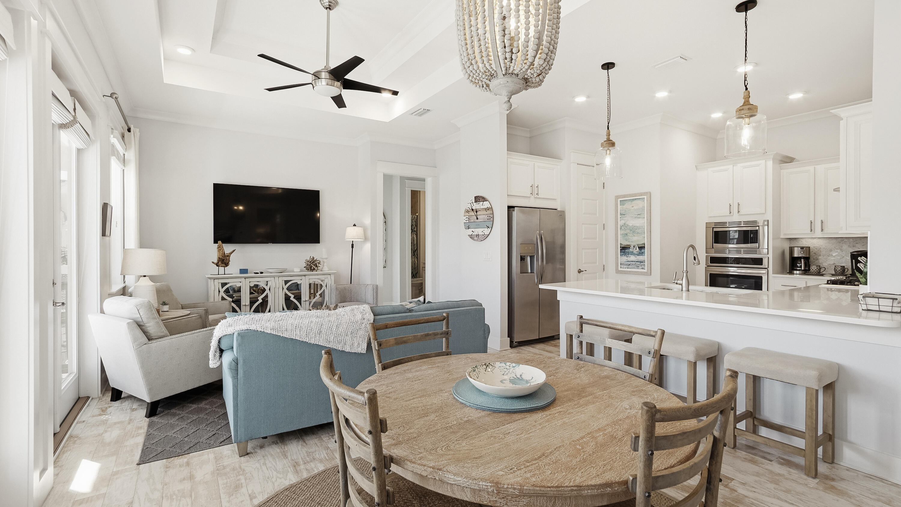 197 Milestone Drive, Unit C Inlet Beach, FL 32461 - Photo 3 of 72 a view of a dining room with furniture