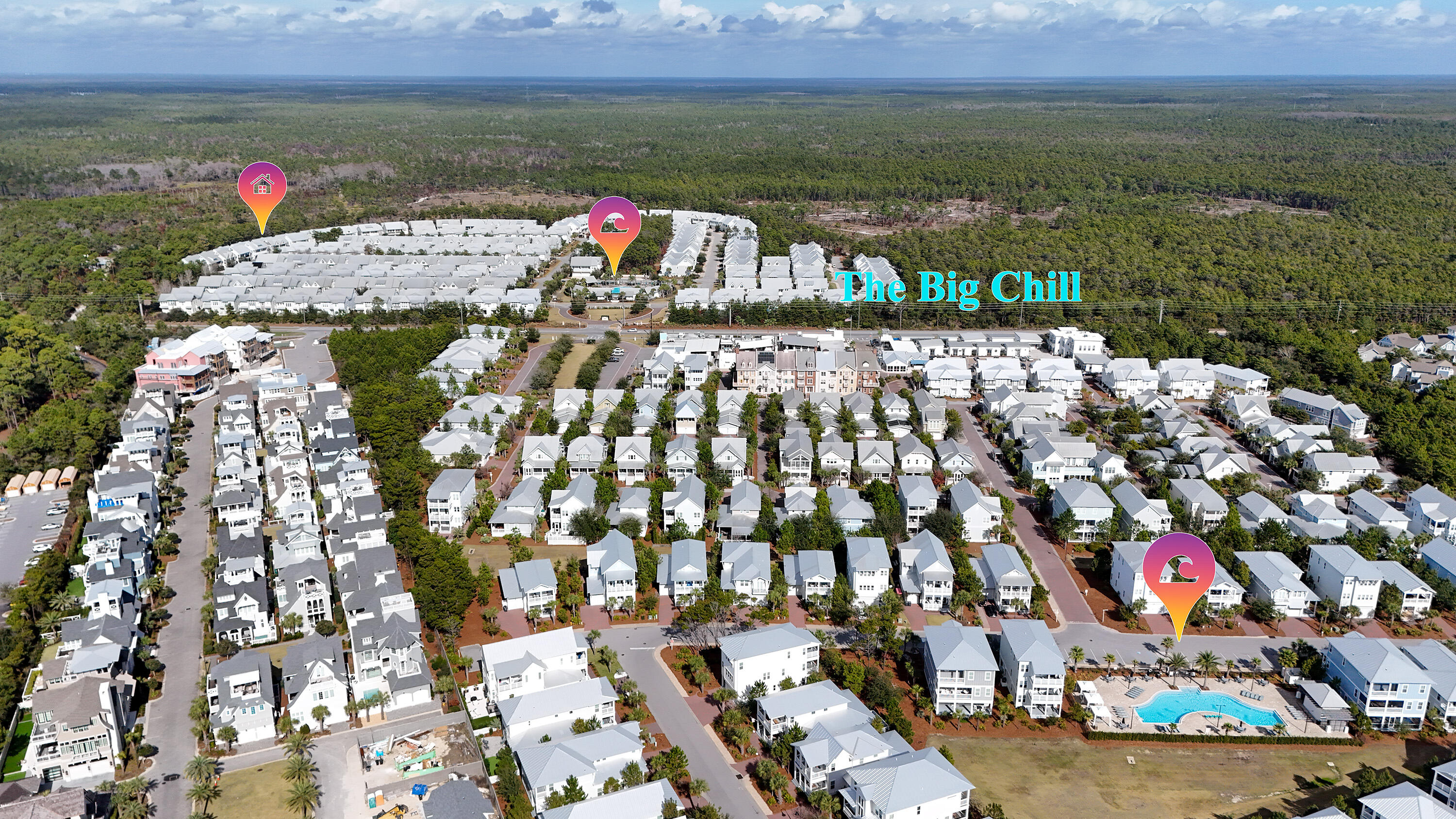 197 Milestone Drive, Unit C Inlet Beach, FL 32461 - Photo 60 of 72 DJI_20260110121545_0060_D