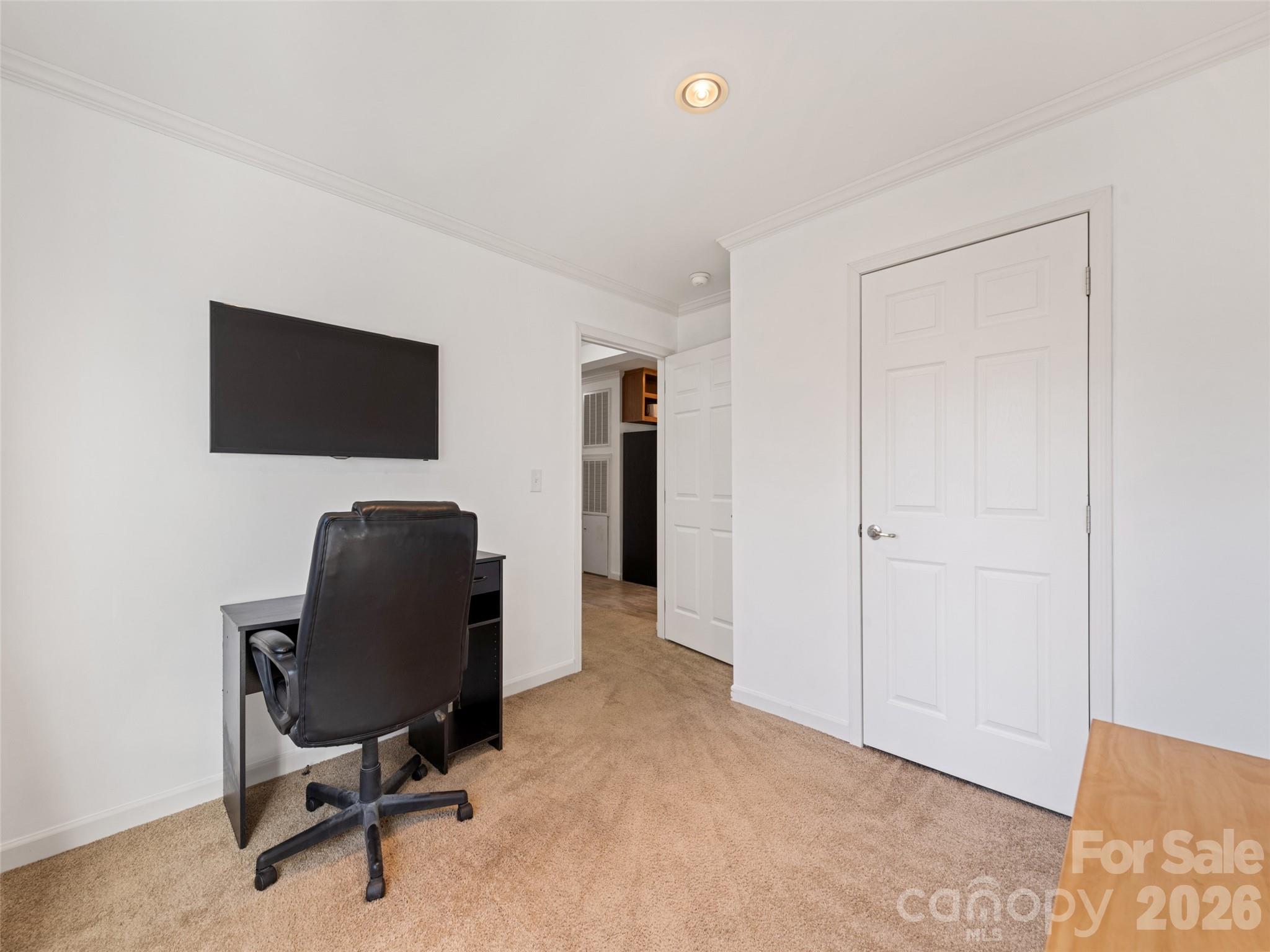 10 Enochs Way Fletcher, NC 28732 - Photo 23 of 24 a view of a workspace with furniture and a window