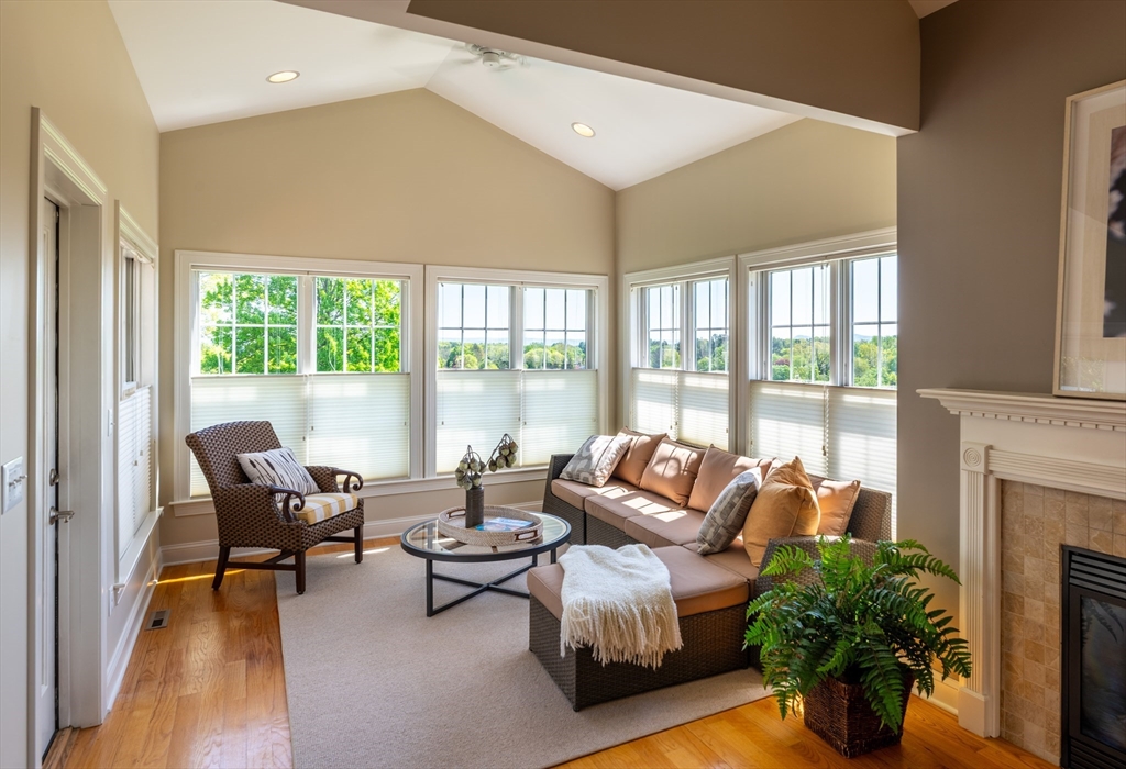 20 Bridge Road, Unit 8 Northampton, MA 01062 - Photo 12 of 32 a living room with furniture and a fireplace