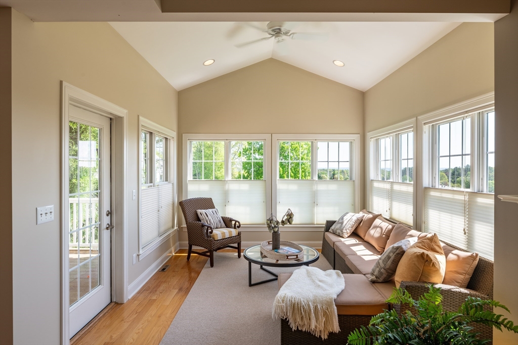 20 Bridge Road, Unit 8 Northampton, MA 01062 - Photo 13 of 32 a living room with furniture and floor to ceiling windows