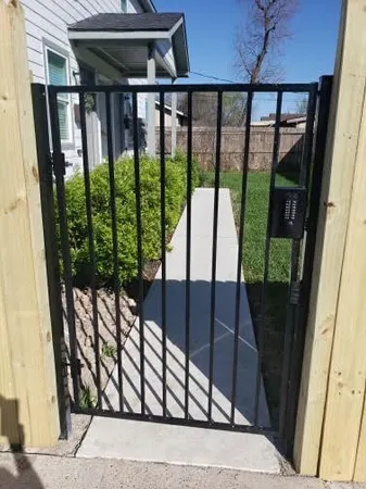a view of balcony with furniture