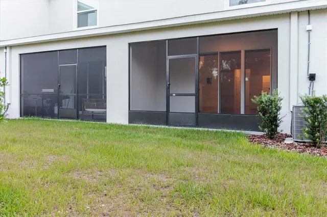 a view of empty room