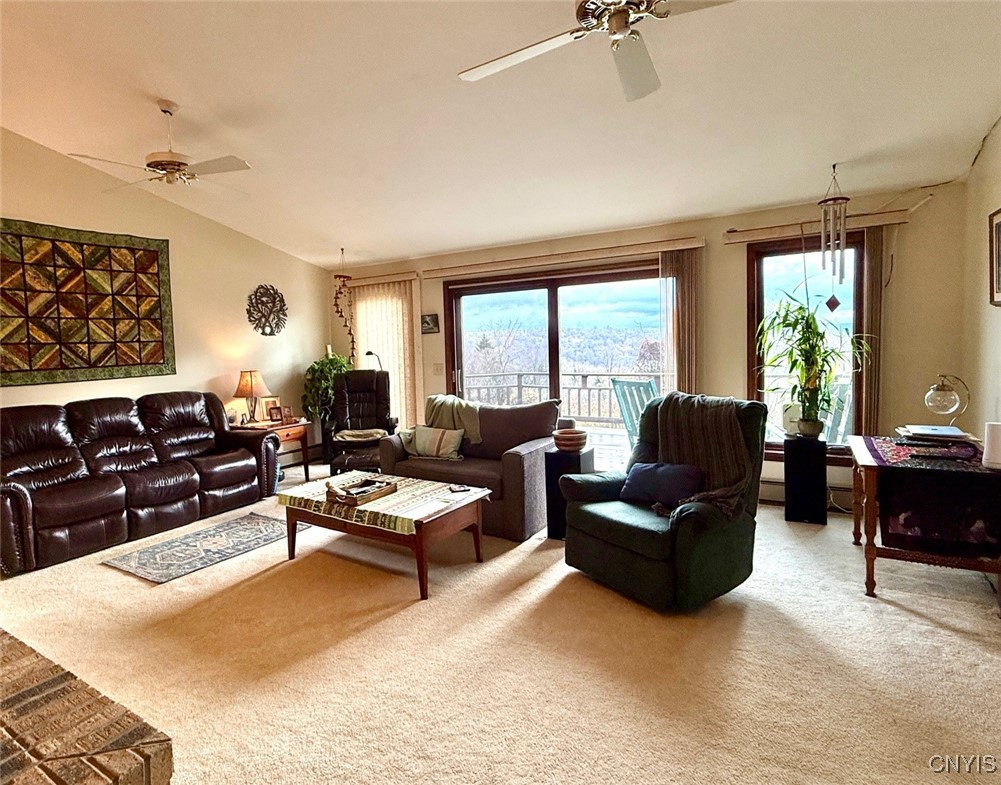 2359 Sessions Hill Road Homer, NY 13077 - Photo 26 of 50 Living room opens to the deck-great for entertaini