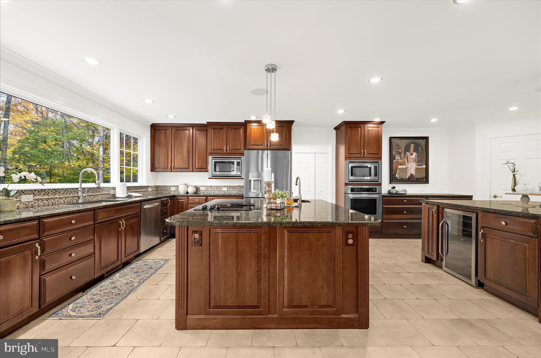 360 Hoile Lane Huntingtown, MD 20639 - Photo 13 of 96 a kitchen with stainless steel appliances granite countertop a stove a sink dishwasher a refrigerator and a oven