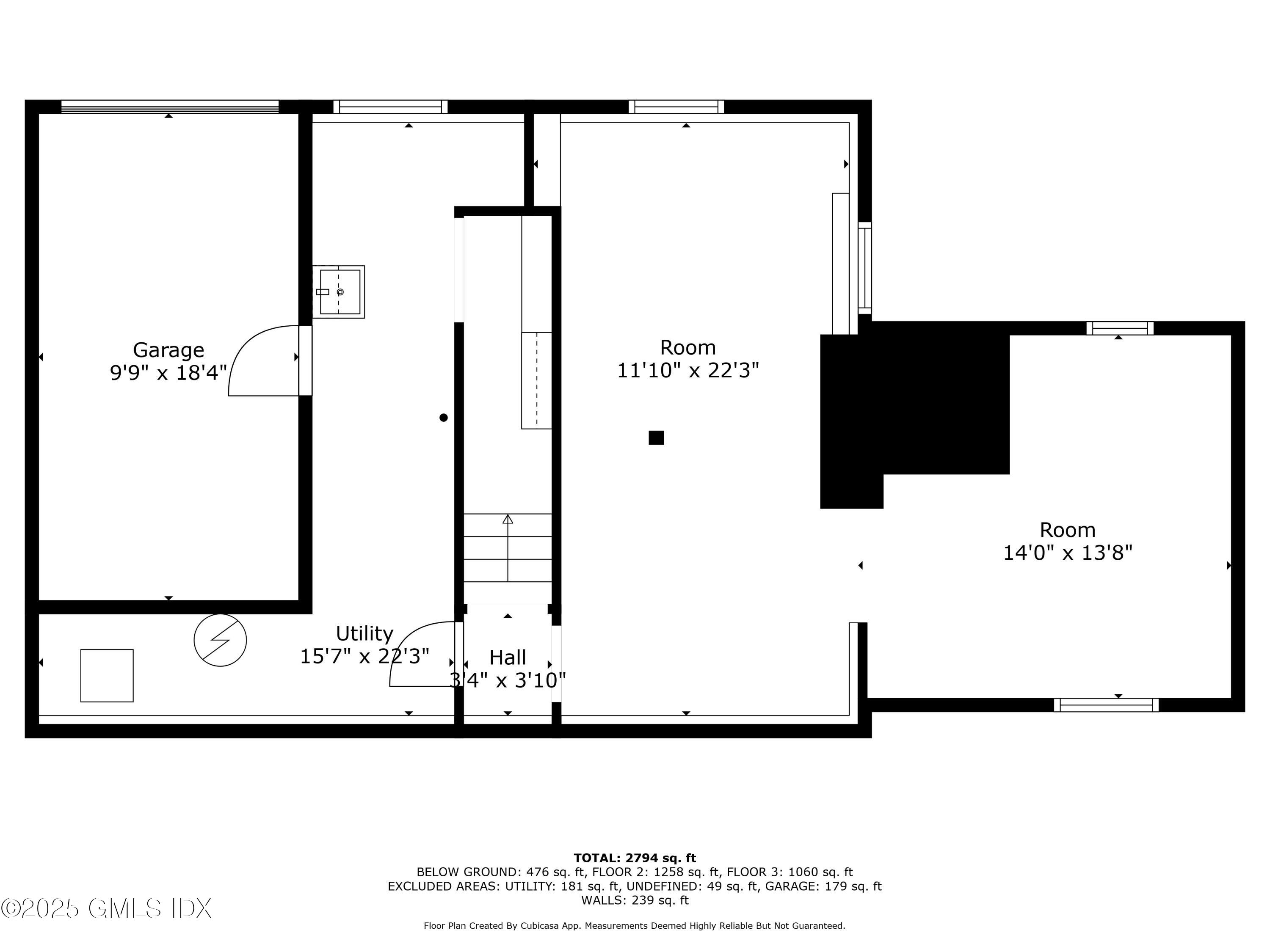 37 Miltiades Avenue Riverside, CT 06878 - Photo 31 of 31 gargage floor plan