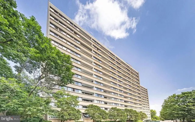 a front view of a building