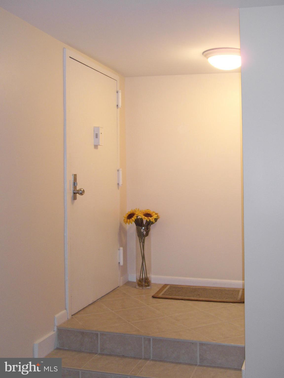 11212 Chestnut Grove Square, Unit 114 Reston, VA 20190 - Photo 3 of 18 a view of a hallway with painted walls