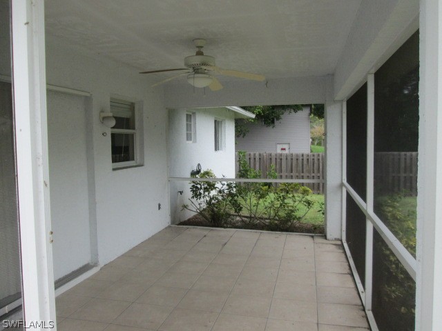18359 Heather Road Fort Myers, FL 33967 - Photo 8 of 10 a view of a porch