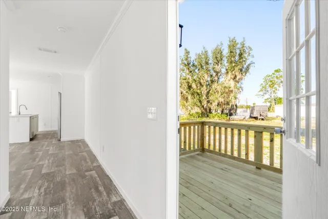 a view of empty room