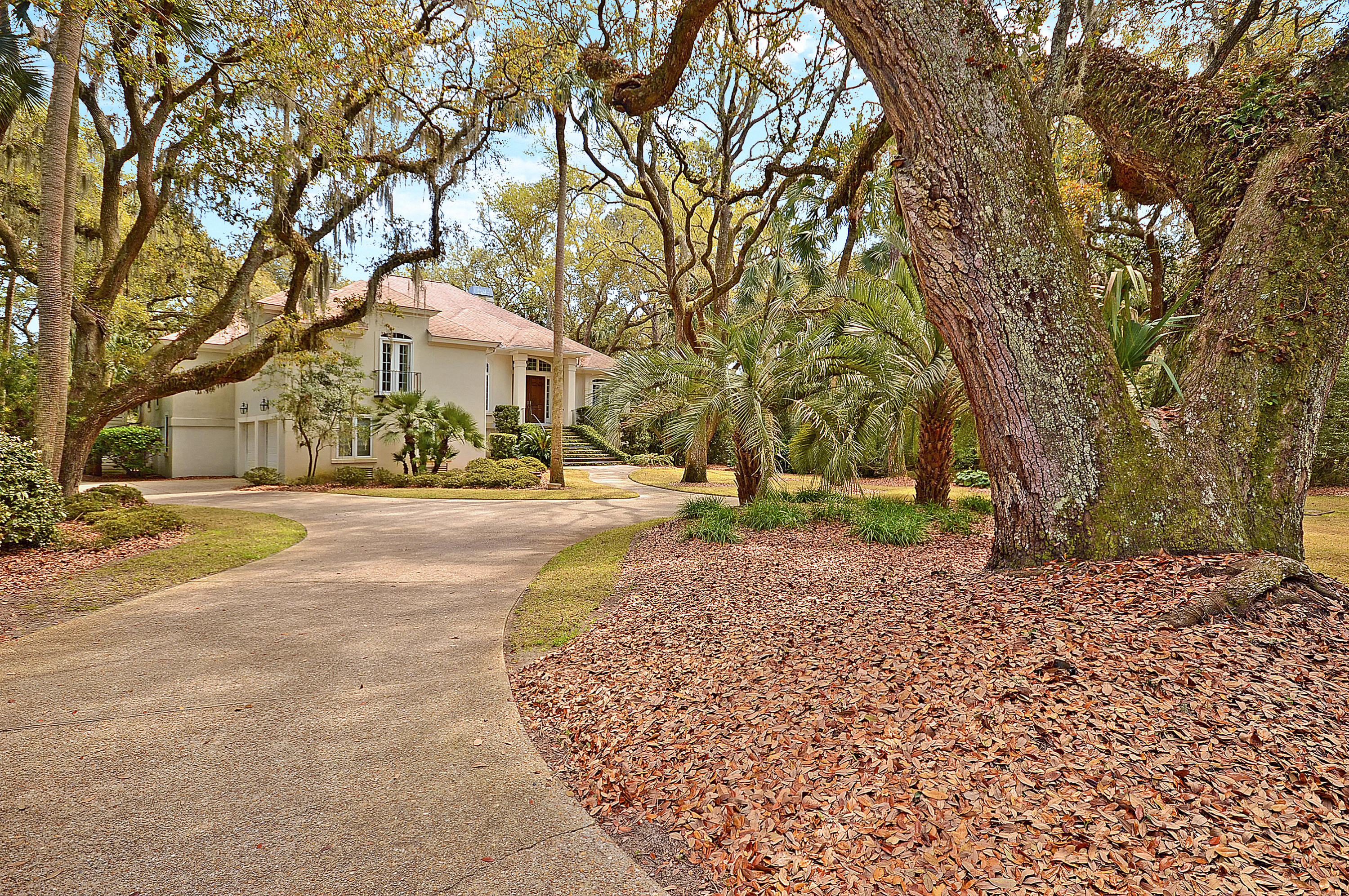 2733 Seabrook Island Road Seabrook Island, SC 29455 - Photo 3 of 34 2733 Garage Side:Oaks