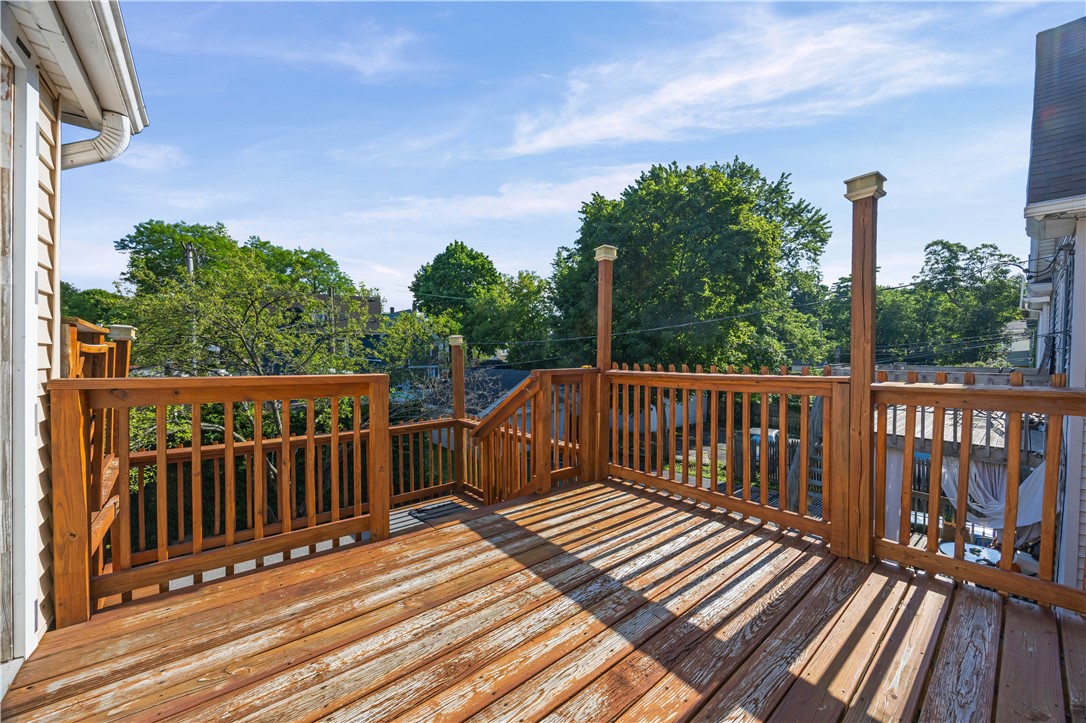 827 Garson Avenue Rochester, NY 14609 - Photo 36 of 40 Upper Rear Deck