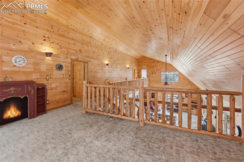 13016 Cielo Grande Road Weston, CO 81091 - Photo 16 of 49 a view of a fireplace with an outdoor space