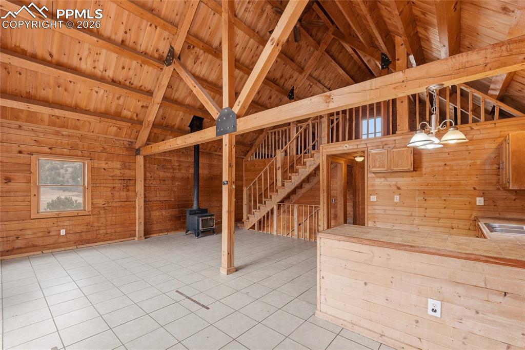 13016 Cielo Grande Road Weston, CO 81091 - Photo 28 of 49 a view of an entryway with an empty room