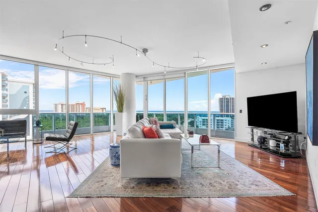 a view of a city from a terrace