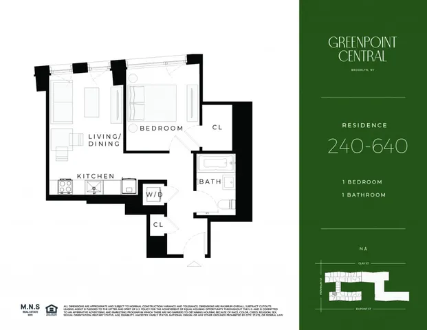 $3,969 | 65 Dupont Street, Unit 340 | Greenpoint