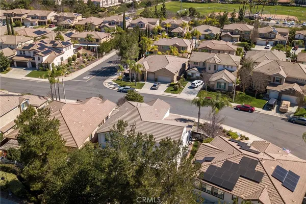 an aerial view of a