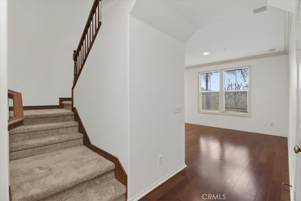 19266 Scripts Court Huntington Beach, CA 92648 - Photo 17 of 47 a view of entryway with wooden floor