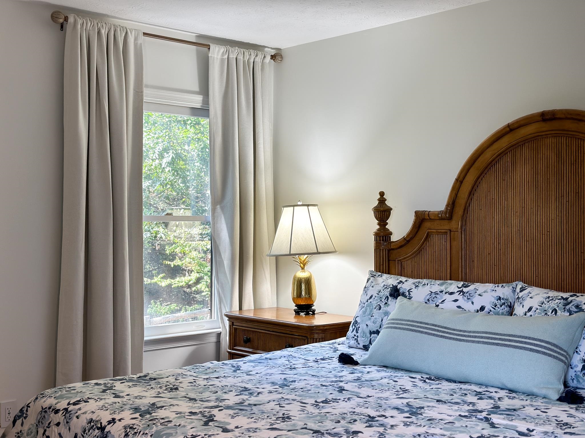 564 Union Church Road Churchville, VA 24421 - Photo 22 of 35 a bedroom with a large bed and a window