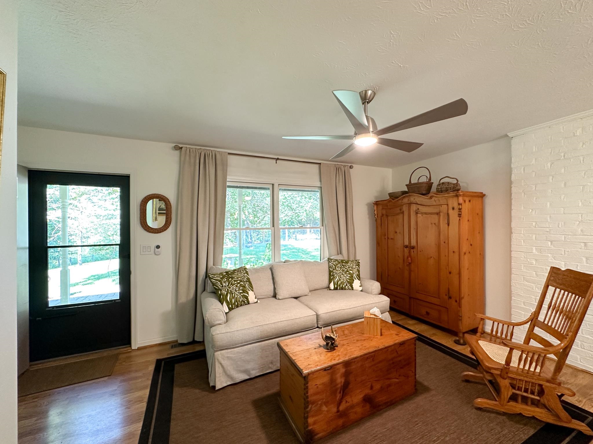 564 Union Church Road Churchville, VA 24421 - Photo 9 of 35 a living room with furniture a ceiling fan and a window