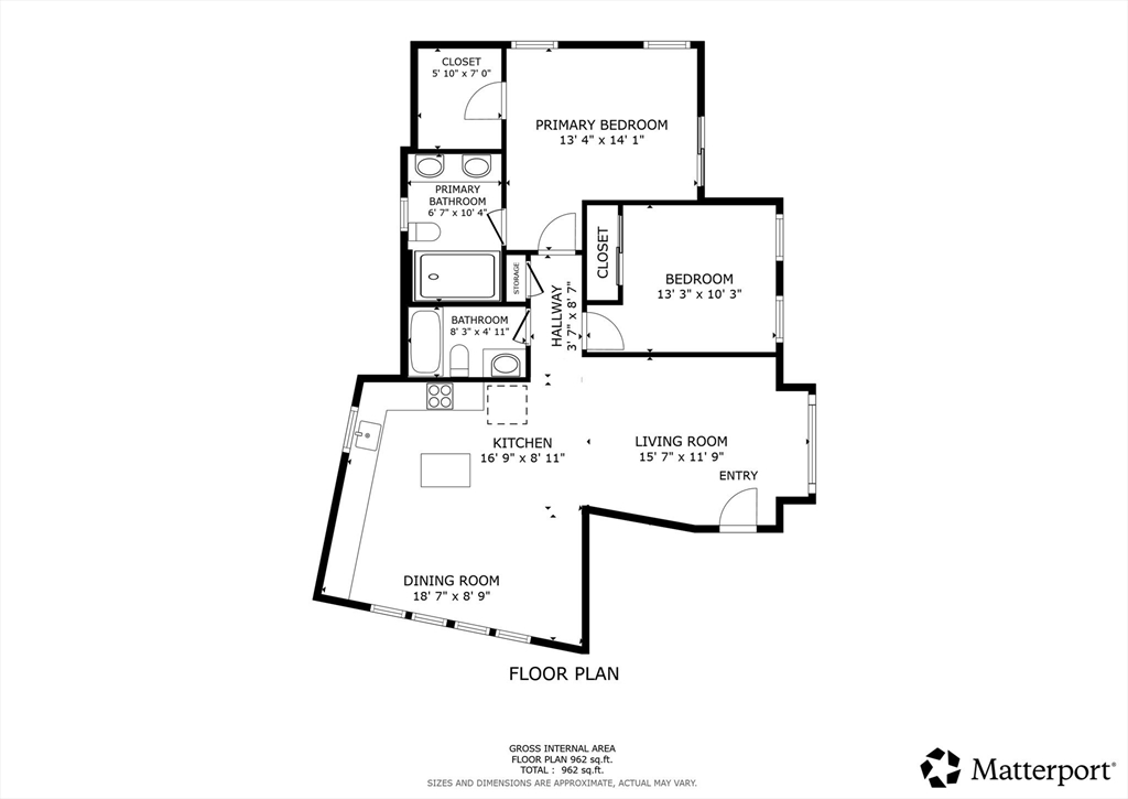 108 Maywood Street, Unit 2 Boston, MA 02119 - Photo 14 of 14 a picture of a room with a white wall