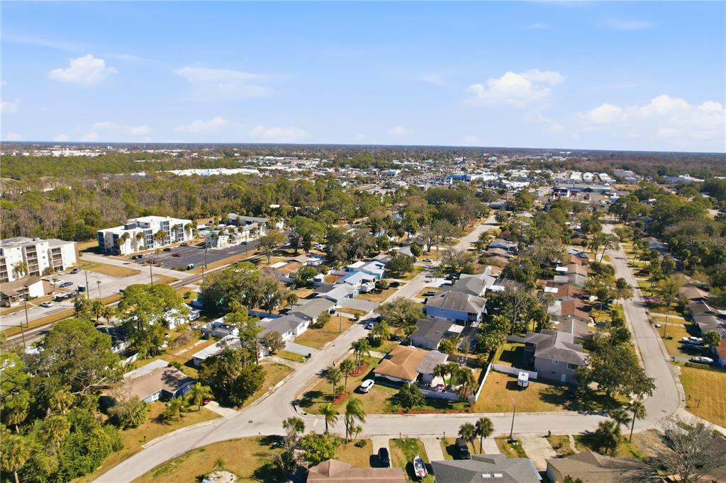 5543 Quist Drive Port Richey, FL 34668 - Photo 29 of 29 an aerial view of residential building and ocean