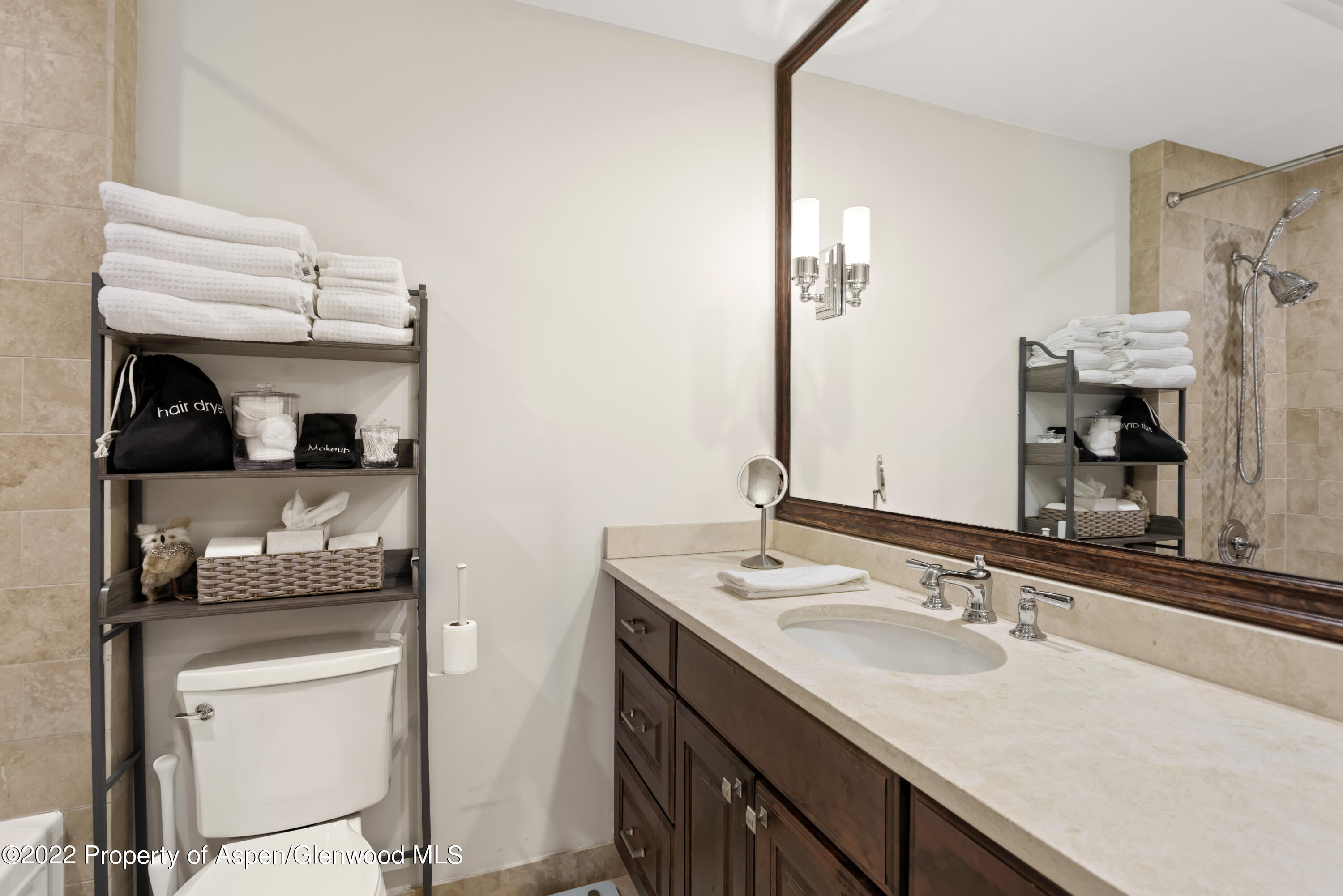 800 South Mill Street, Unit 6A Aspen, CO 81611 - Photo 9 of 18 a bathroom with a sink and a mirror