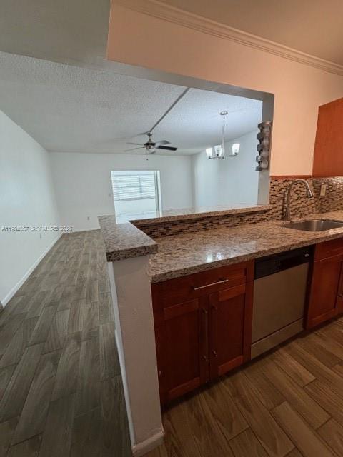 9159 Southwest 77th Avenue, Unit 409 Miami, FL 33156 - Photo 2 of 29 a bathroom with a granite countertop sink and a mirror