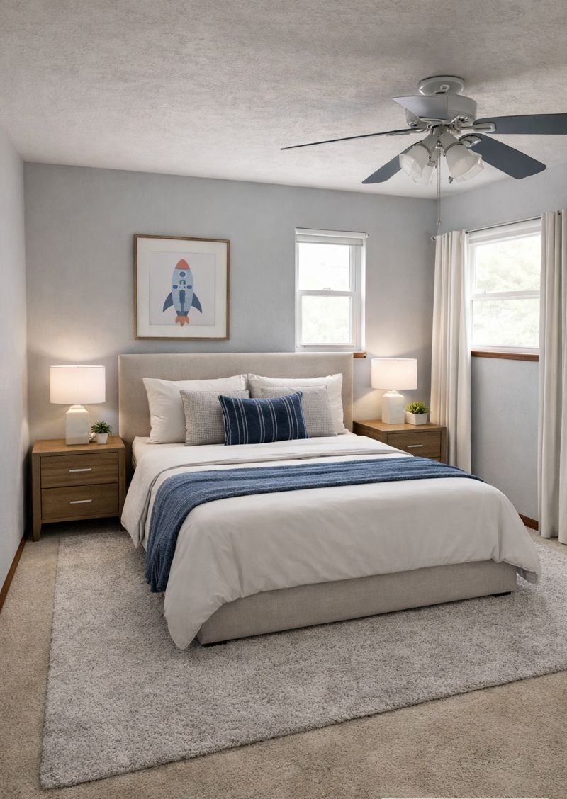 47 Devonshire Drive Conroe, TX 77304 - Photo 8 of 27 a bedroom with a bed and window