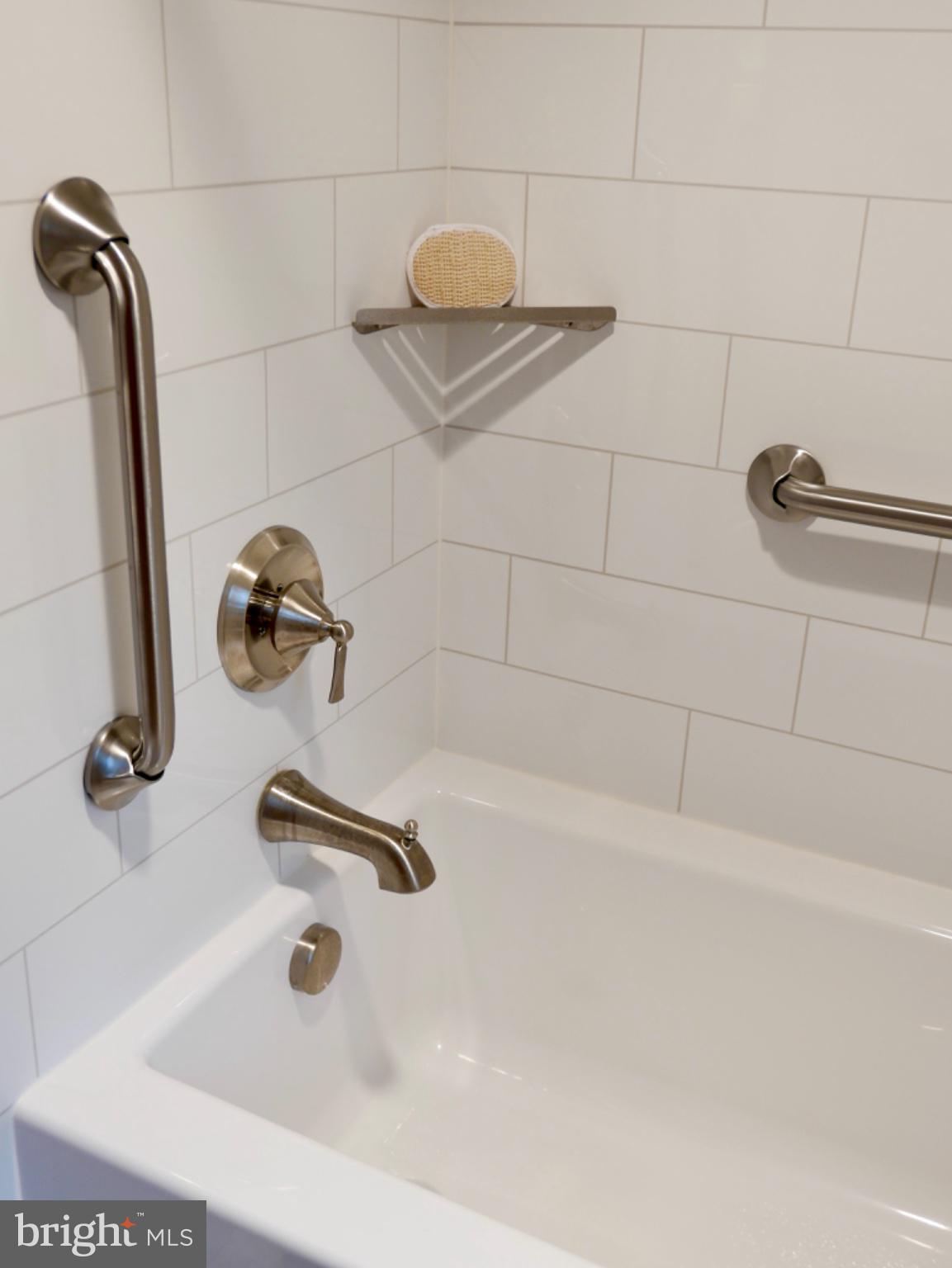700 South Talbot Street St. Michaels, MD 21663 - Photo 56 of 83 Grab bars in tub/shower for extra security.