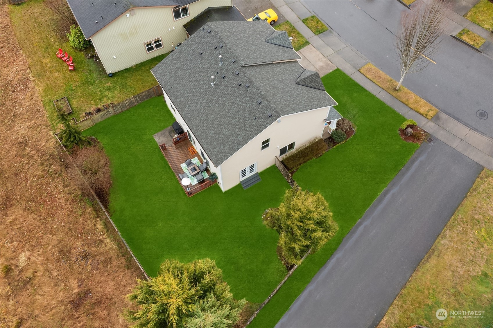 14125 Corbridge Road Southeast Monroe, WA 98272 - Photo 32 of 34 an aerial view of a house with a yard