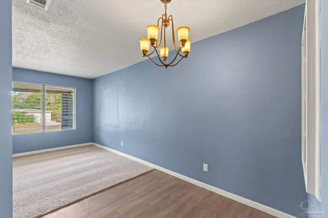 an empty room with window