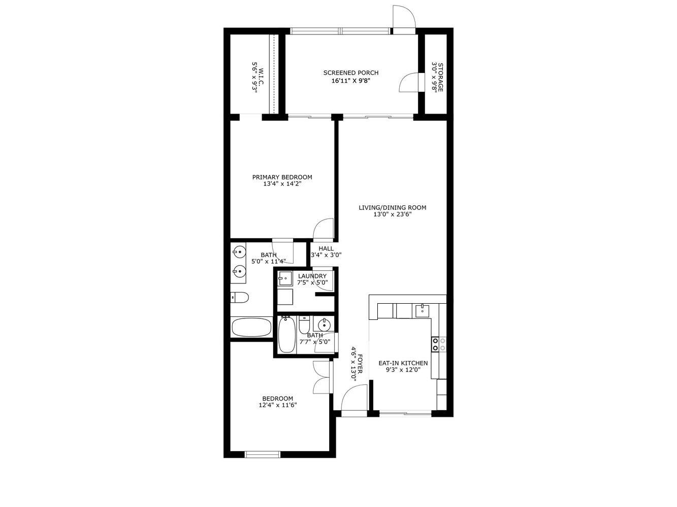 8471 Boca Glades Boulevard East Boca Raton, FL 33434 - Photo 29 of 29 a picture of a floor plan