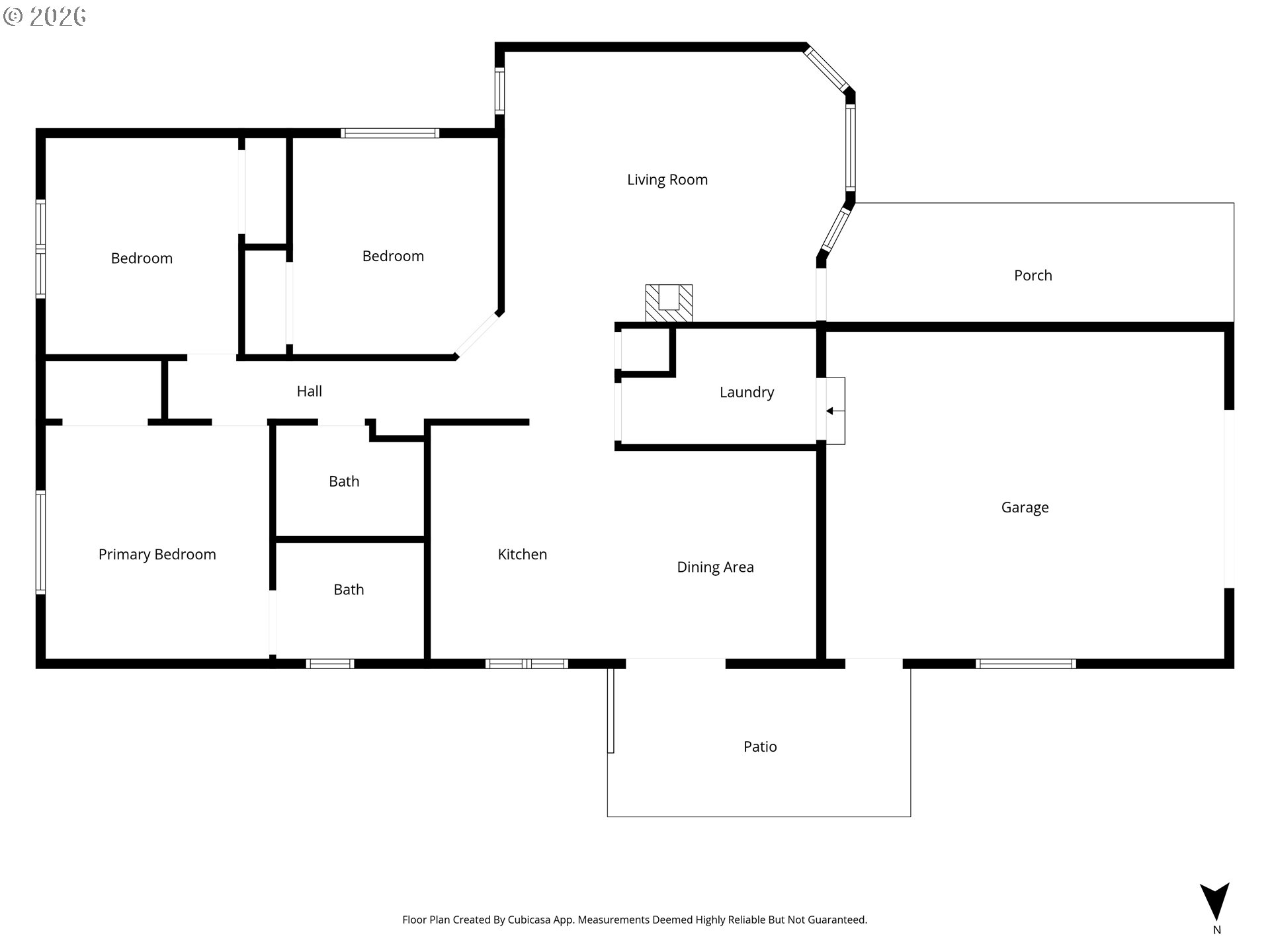 90 South 17th Street Cottage Grove, OR 97424 - Photo 23 of 23 a picture of floor plan