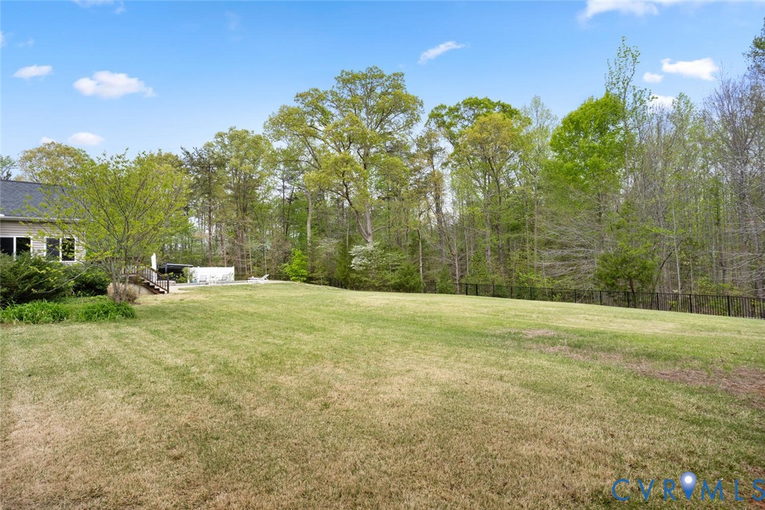 1875 Abbeyfield Road Maidens, VA 23102 - Photo 81 of 82 Fabulous yard with wrought iron fence and Zoysia g