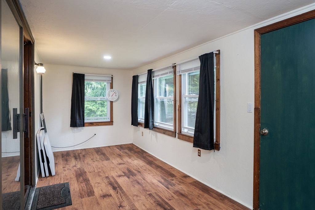 32 Birch Road Goshen, MA 01096 - Photo 8 of 26 a view of hallway with window and wooden floor