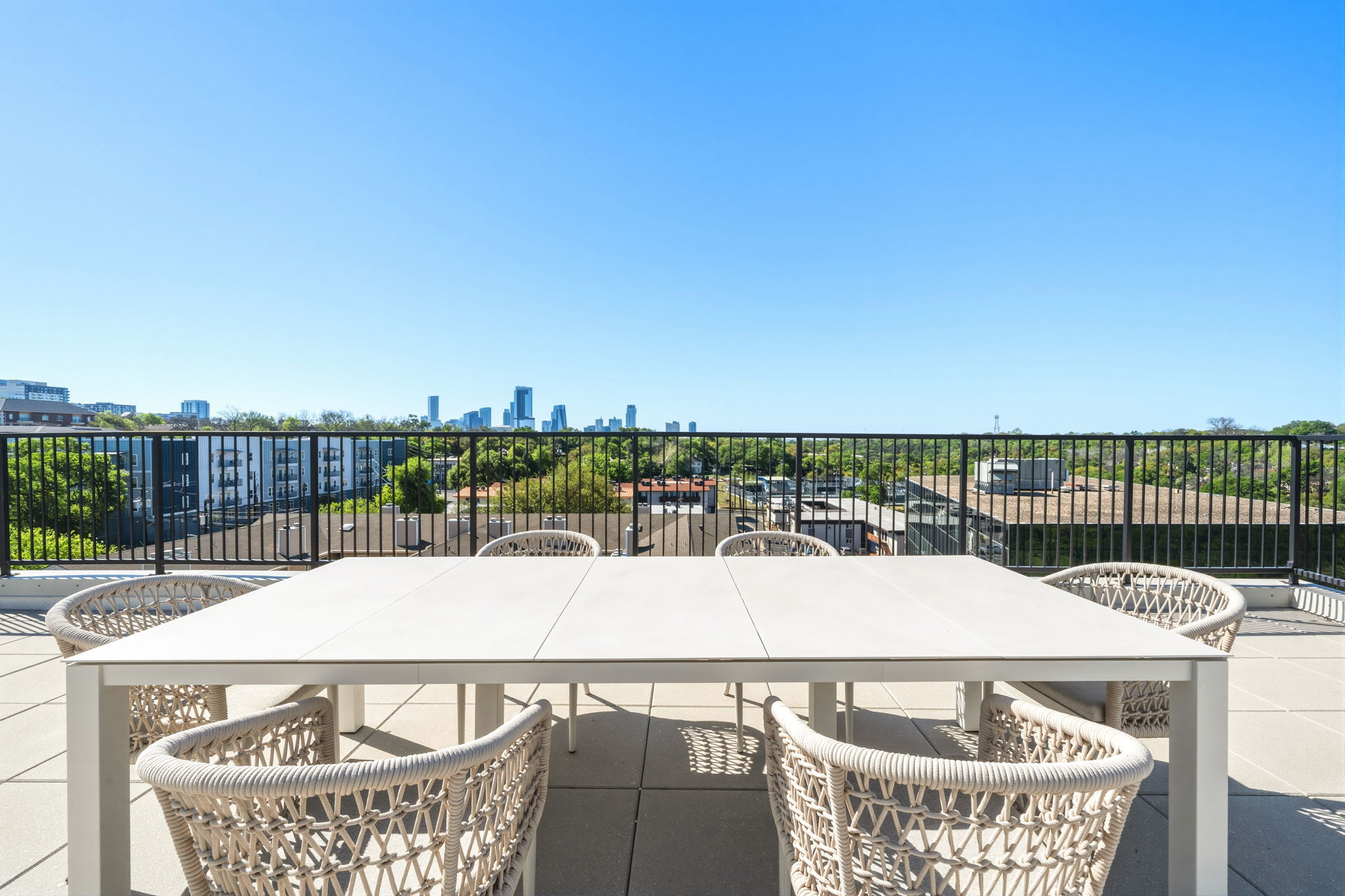 2500 Longview Street, Unit 300 Austin, TX 78705 - Photo 33 of 36 a view of a swimming pool with a terrace