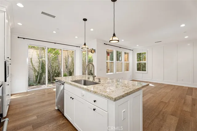 a very nice looking hall with a wooden floor