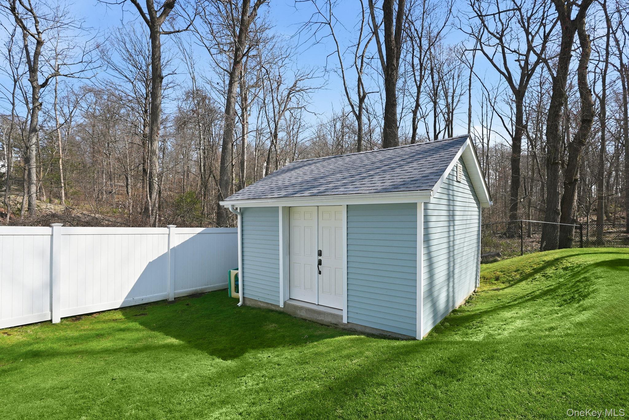 19 Lillian Road Mahopac, NY 10541 - Photo 43 of 50 View of shed with a fenced backyard
