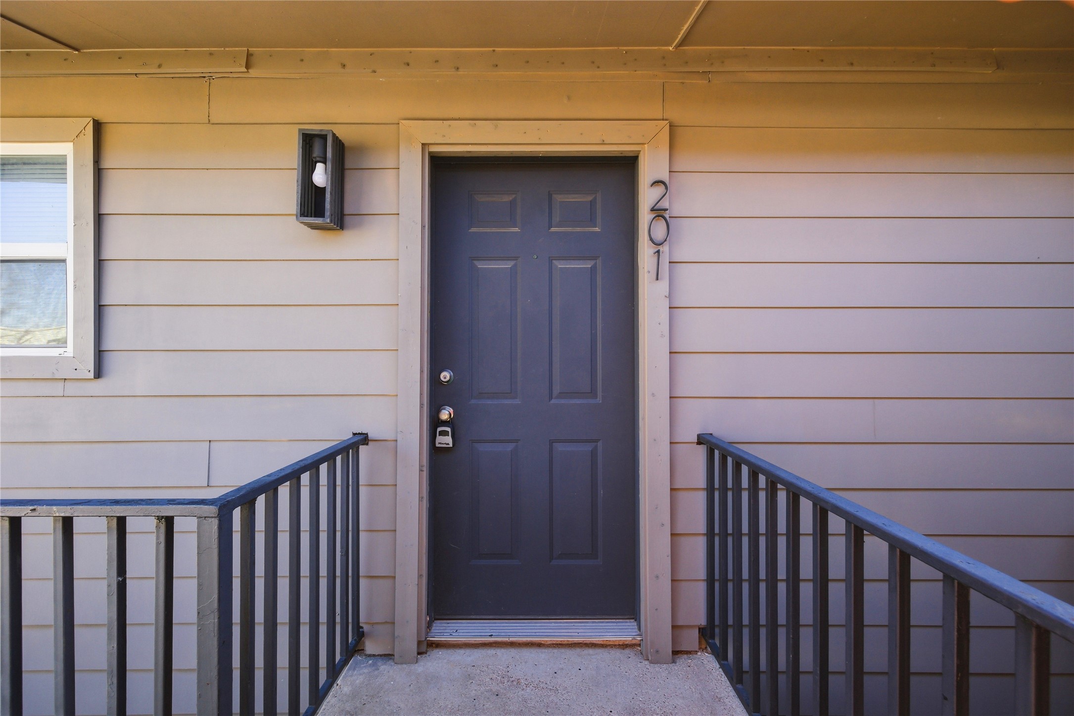 Entrance to property