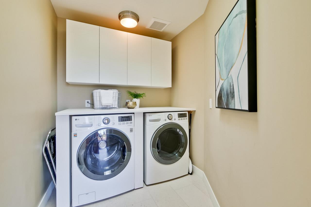 10551 Magdalena Road Los Altos Hills, CA 94024 - Photo 29 of 45 a utility room with dryer and washer