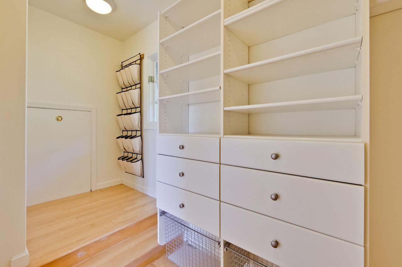 10551 Magdalena Road Los Altos Hills, CA 94024 - Photo 40 of 45 a view of an empty walk in closet