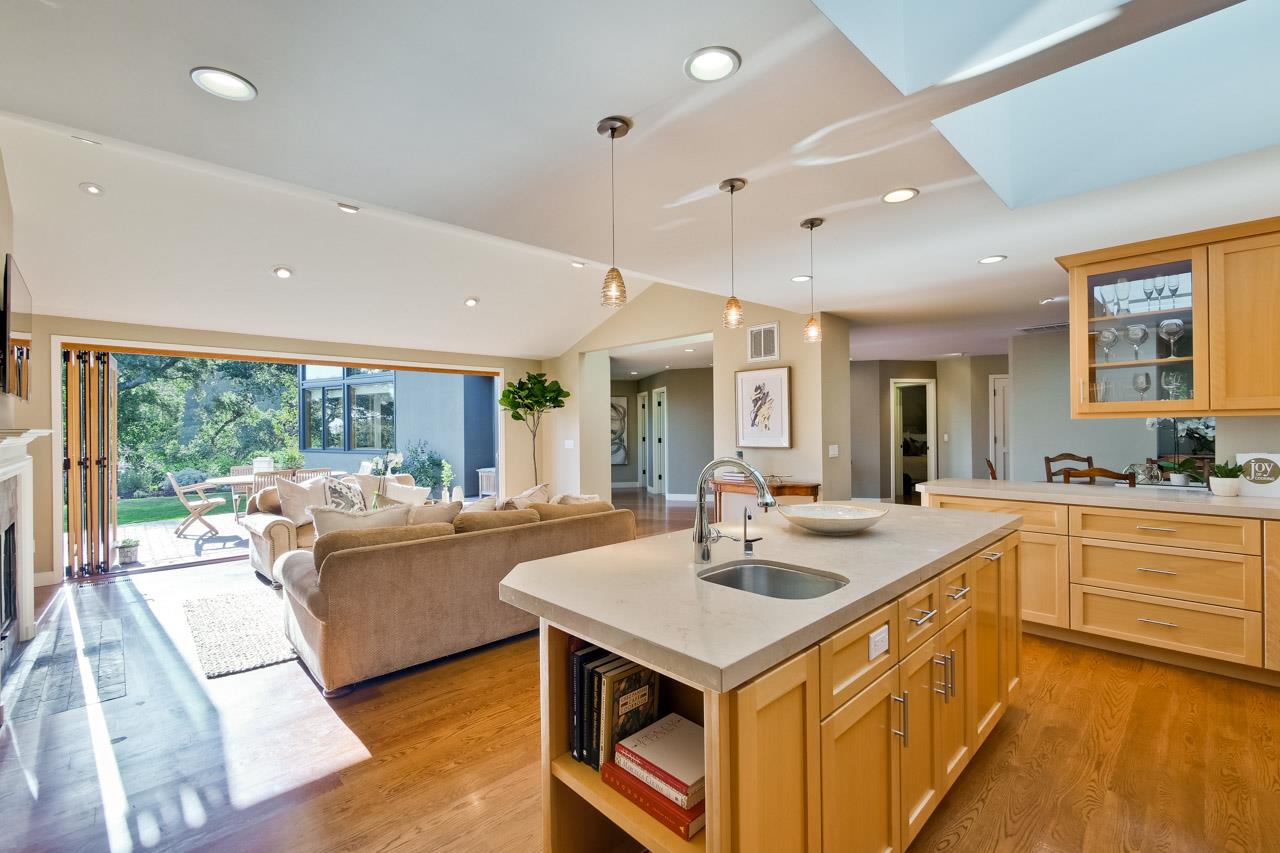 10551 Magdalena Road Los Altos Hills, CA 94024 - Photo 7 of 45 a kitchen with sink stove and refrigerator