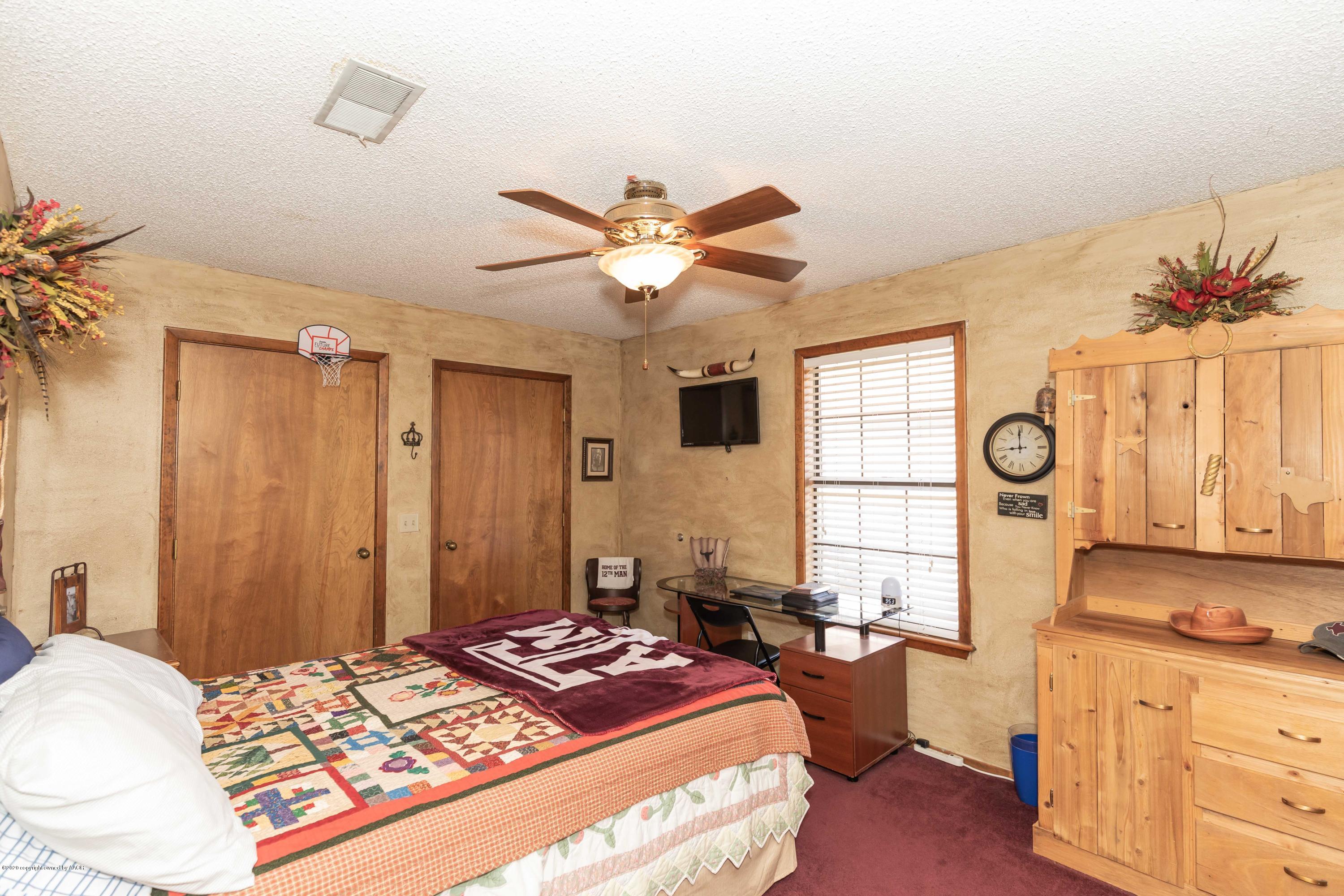 8950 West Country Club Road Canyon, TX 79015 - Photo 39 of 59 BEDROOM 5 VIEW 1